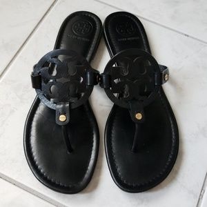 Tory Burch Miller logo flat thong Sandal